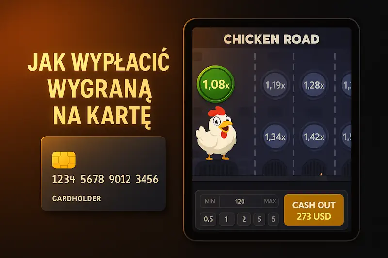 Jak wypłacić wygraną na kartę lub portfel